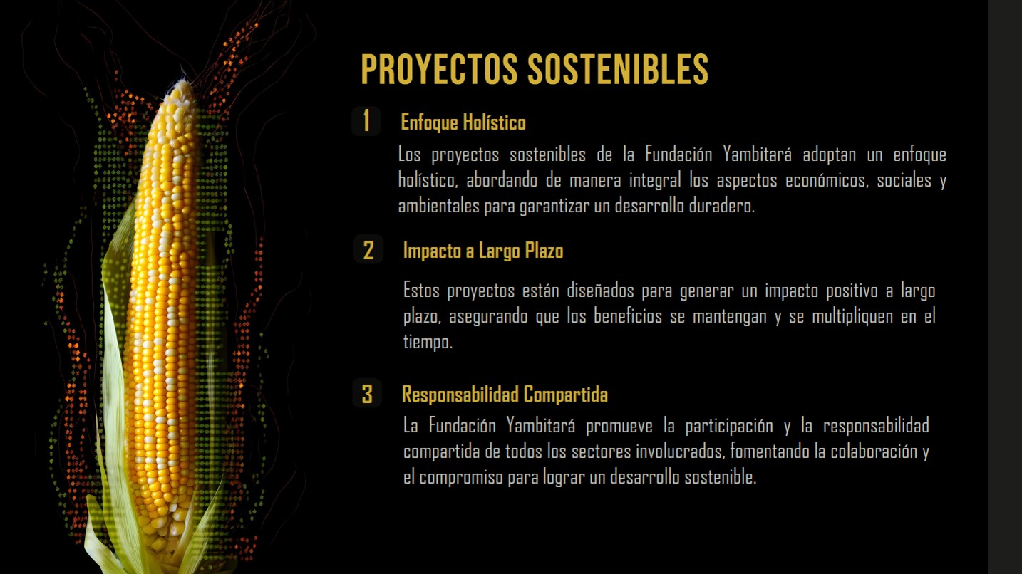 Proyectos sostenibles